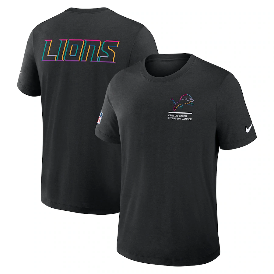 Men Detroit Lions Nike NFL 2025 T shirt
